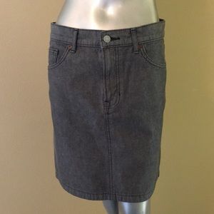 Margaret Howell Edwin cotton denim skirt